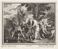 KG 12766
<br/>
De vier jaargetijden: Zomer.
<br/>
<em>Picart, Bernard (1673-1733) - attr.</em>